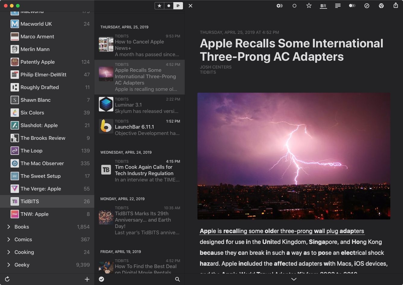 macos rss reader